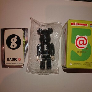 MEDICOM TOY BE@RBRICK SERIES 5 GOODENOUGH グッドイナフ E 裏BASIC 袋未開封 カード付き ベアブリック 