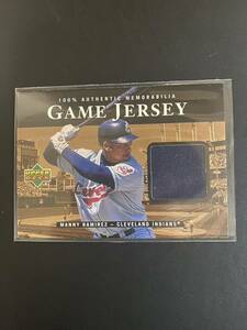 1999 Upeer Deck UD Jersey MANNY RAMIREZ マニー　ラミレス　ジャージ