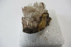 鉱物標本 異極鉱(Hemimorphite)　結晶　５g 　メキシコ