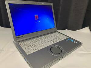 Panasonic パナソニック ノートPC Let's Note レッツノート CF-SX1 CF-SX1GE1DC ジャンク HDD 4GB Corei5 Windows7