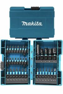 マキタ(Makita) インパクトドライバー用 ビット ソケット 35本 セット 六角軸6.35㎜シャンク ケース付 E-06638 [並行輸入品