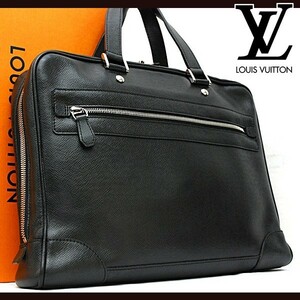 ★極美品★ ルイヴィトン Louis Vuitton タイガ イゴール メンズ ビジネスバッグ 1円 M31172 定価約33万 23121703