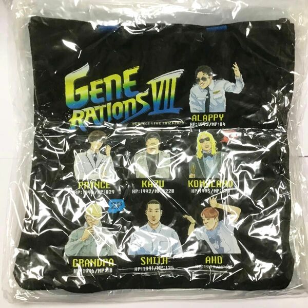 【新品未開封】GENERATIONS PERFECT LIVE 2012→2020 グッズ 佐野玲於くんデザイン監修 トートバッグ