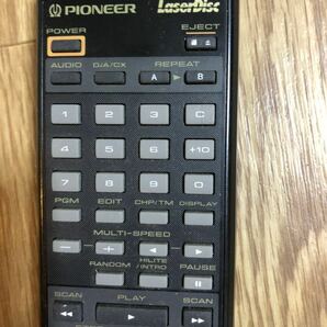 PIONEER LDプレーヤー 用リモコン CU-CLD093 CLD-02純正リモコンの画像3