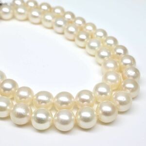 ◆アコヤ本真珠ネックレス◆J 約31.5g 約43.0cm 7.0-7.5mm珠 真珠 パール pearl ジュエリーjewelry necklace DH0/DH0