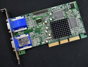 (国内発送) Matrox Millennium G450 G45+MDHA16DLXB 16MB SGRAM AGP 8X/4X D-sub x2 中古品 (管:AGP0 x4s