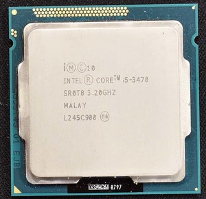 Intel Core i5-3470 SR0T8 Socket 1155 (LGA1155) (動作確認済 中古品) (管:SAC50