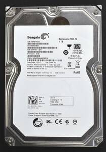 SEAGATE ST1000NM0033 1TB (1000GB) 7,200rpm SATA HDD 2016年製 (Cristal DiscInfo 正常状態) 使用時間 44570H (管:HH12 x2s