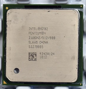 Intel Pentium 4 2.6 GHz SL6WS Socket 478 (mPGA478B) FSB800 Northwood (動作確認済 中古品) (管:SAC63