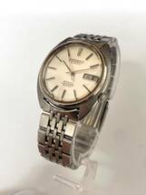 CITIZEN シチズン LEOPARD レオパード 28800 2８石 AT 自動巻き 腕時計 4-770323 メンズ デイデイト シルバー文字盤 稼働 yh121001_画像1