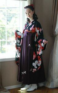 着付け簡単刺繍入り袴セット 卒業式 卒園式 女の子 120 キャサリンコテージ 今年度非売品