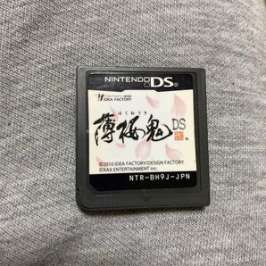 【DS】 薄桜鬼DS ソフトのみ
