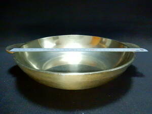 ■n■純洋銀 おでん鍋 内径29.6cm 重量3.85kg 厚さ5.35mm 稀少品です 中古 洋銀鍋
