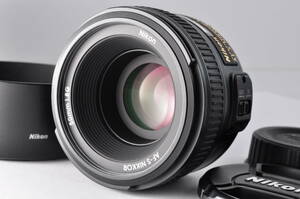 #EB09 NIKON AF-S NIKKOR 50mm F1.8G　超絶美品