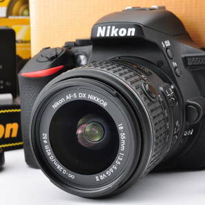 Nikon D5500 DSLR 18-55mm F3.5-5.6G VR II レンズ付 元箱付#EL21