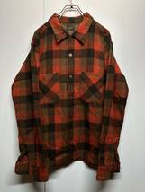 【S】TENDERLOIN WOOL SHIRT テンダーロイン ウール チェック シャツ 長袖 トップス T12_画像1