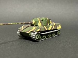 PP 1/144 E-75 三色迷彩ダークグリーンベース WW2 ドイツ重戦車【同梱可能】架空戦記プロジェクトパンツァー ワールドタンク