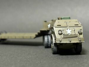 SMV 1/144 rice land army M26 Dragon Wagon tank transportation car WW2 America [ including in a package possible ] world tanker original work Ver