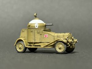 SMV 1/144 帝国海軍 ヴィッカース・クロスレイ M25装甲車 海軍特別陸戦隊仕様6号車 WW2 日本【同梱可】ワールドタンク自作Ver