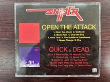 未再生★SNIPER/スナイパー★名盤CD★Open The Attack/Quick & Dead★44magnumdeadendloudnessANTHEMX-RAYRAJASTERRAROSA _画像3