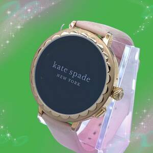 《稼働品　美品》　ケイトスペード　kate spade　腕時計　レディース　スマートウォッチ　DW7K1　充電コード　箱付き