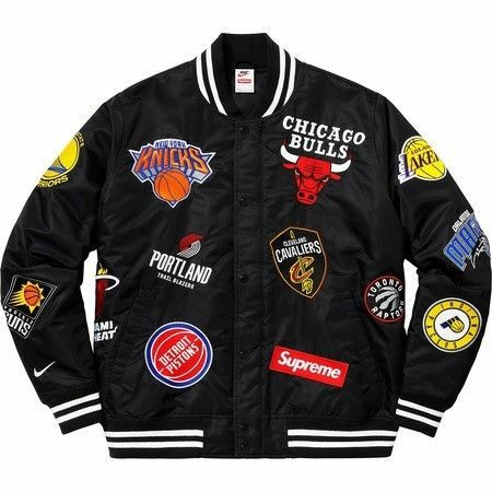 Supreme Nike NBA Teams Warm Up Jacket