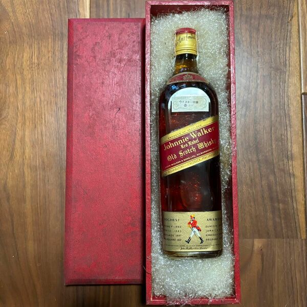 【古酒/未開封】ジョニーウォーカー Johnnie Walker Red Label 赤ラベル