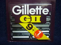 新品　送料無料　ジレット純正　GⅡ　ビンテージ 2枚刃カミソリ　替刃 10コ入（ 9コ＋1コ ）　Gillette　GⅡ _画像3