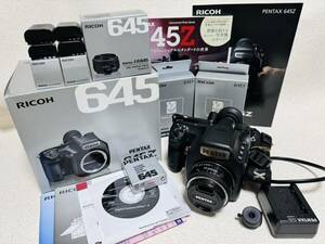 ★ PENTAX 645Z ＋FA645 75㎜ F2.8 美品　付属品多数付