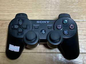 PS3 周辺機器 デュアルショック3 DUAL SHOCK SIXAXIS ワイヤレス コントローラー ブラック 【管理 17110】【B】
