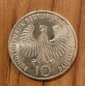 【銀貨】 ドイツ ミュンヘンオリンピック記念 10マルク