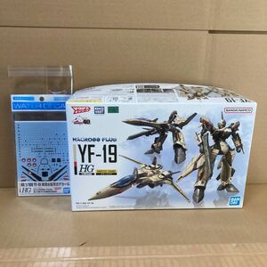 YF-19 （1/100スケール HG 超時空要塞マクロス マクロスプラス 2639639）専用水転写デカール付属