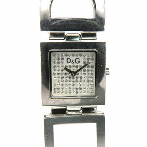 【名古屋】【1円】ドルチェアンドガッバーナ D&G TIME ロゴブレスウォッチ SS クォーツ レディース腕時計 女 N2401-05-304382ht