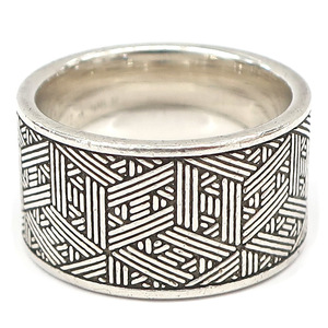 [.] Hermes кольцо кольцо SV925 серебряный 11.5 номер ювелирные изделия женский мужской прочее 