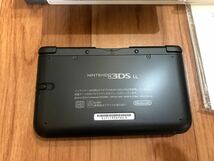 任天堂 3DSLL Nintendo ブラック　本体　とびだせどうぶつの森ソフト　タッチペン有り　箱有り　充電器無し_画像2