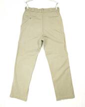 L.L.Bean CHINO PANTS 1980s W34 L33 BR24005 Vintage エルエルビーン チノパン コットンパンツ 1980年代 アメリカ製 ヴィンテージ_画像2