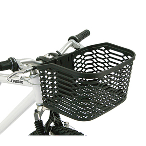 OGK(オージーケー技研) 自転車 フロントバスケット・新聞カゴ FB-005AX ATB&クロスバイク用簡単着脱バスケット ブラック