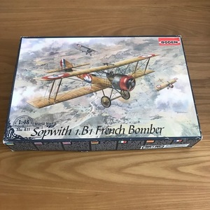 ローデン 1/48 ソッピースフレンチボンバー Sopwith 1.B1 French bomber Roden411 ジャンク品