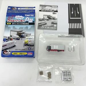 TOMYTEC GJ！はたらくのりもの百景 001 暮らしを支える物流現場　6番　日野レンジャー冷蔵バン