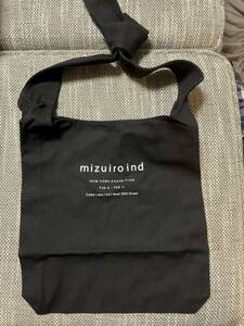 mizuiroind 布バッグ　黒　新品　送料無料