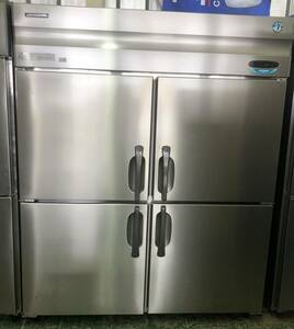 ホシザキ HOSHIZAKI 業務用冷蔵庫　業務用　三相200V 2010年式　冷蔵庫　HR-150X3-ML 1500×800×1800 厨房機器　4ドア I