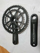 超軽量 キャノンデール Si Hollowgram クランクセット 170mm 52-36T スピンドル + スパイダーリング 付き cannondale ホログラム_画像5