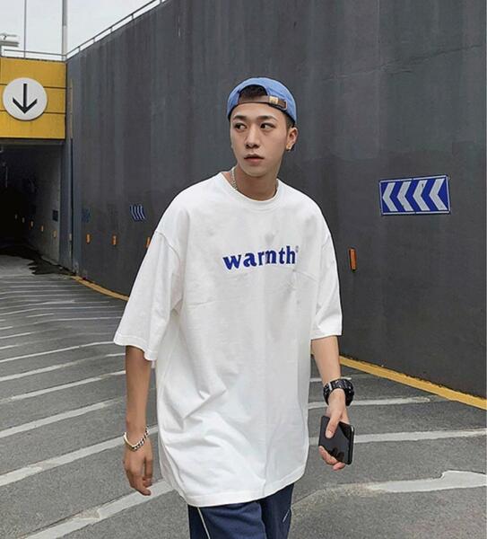 ワンポイント 半袖 Tシャツ XLサイズ ホワイト ユニセックス 新品