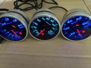  Defi boost controller water temperature gage oil pressure gauge 60 pie blue meter only with translation 