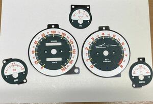 ロードスター　NA メーターパネル　AWD アートワークスデワ　文字盤