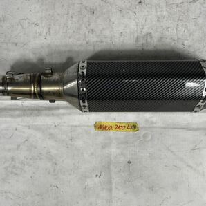 【中古・社外】カワサキ ニンジャ 250L マフラー 部品3 Ninja Kawasakiの画像2