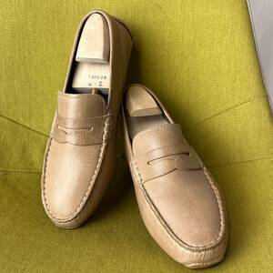 美品 COLE HAAN コールハーン コインローファー 8.0 M 26.0相当 ビジネス ドライビング レザーシューズ