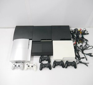 【6台まとめて】SONY PlayStation3 本体 CECHL00 CECH-4300C CECH3000A CECH-2100A コントローラー 現状品