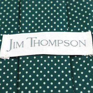 ジムトンプソン ブランドネクタイ ドット 総柄 シルク メンズ グリーン JIM THOMPSONの画像4