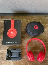 Beats Solo3 Wireless ワイヤレスヘッドホン シトラスレッド MX472PA/A 展示品 129_画像1